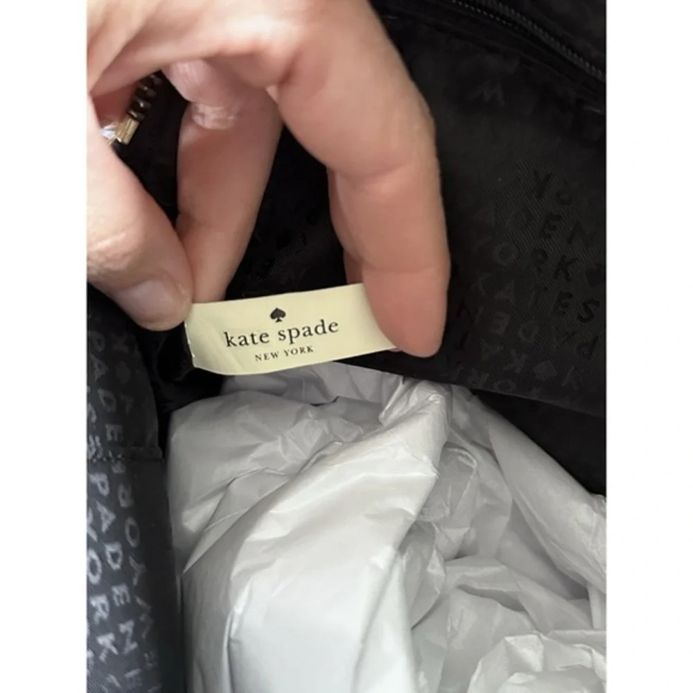KATE SPADE  - Carli Wakefield Lane Leather‎ Satchel - Black